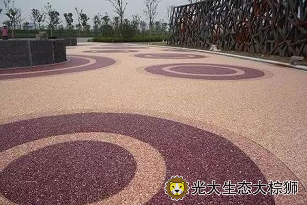 透水地坪路面