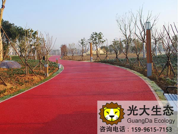 江西鷹潭透水混凝土道路